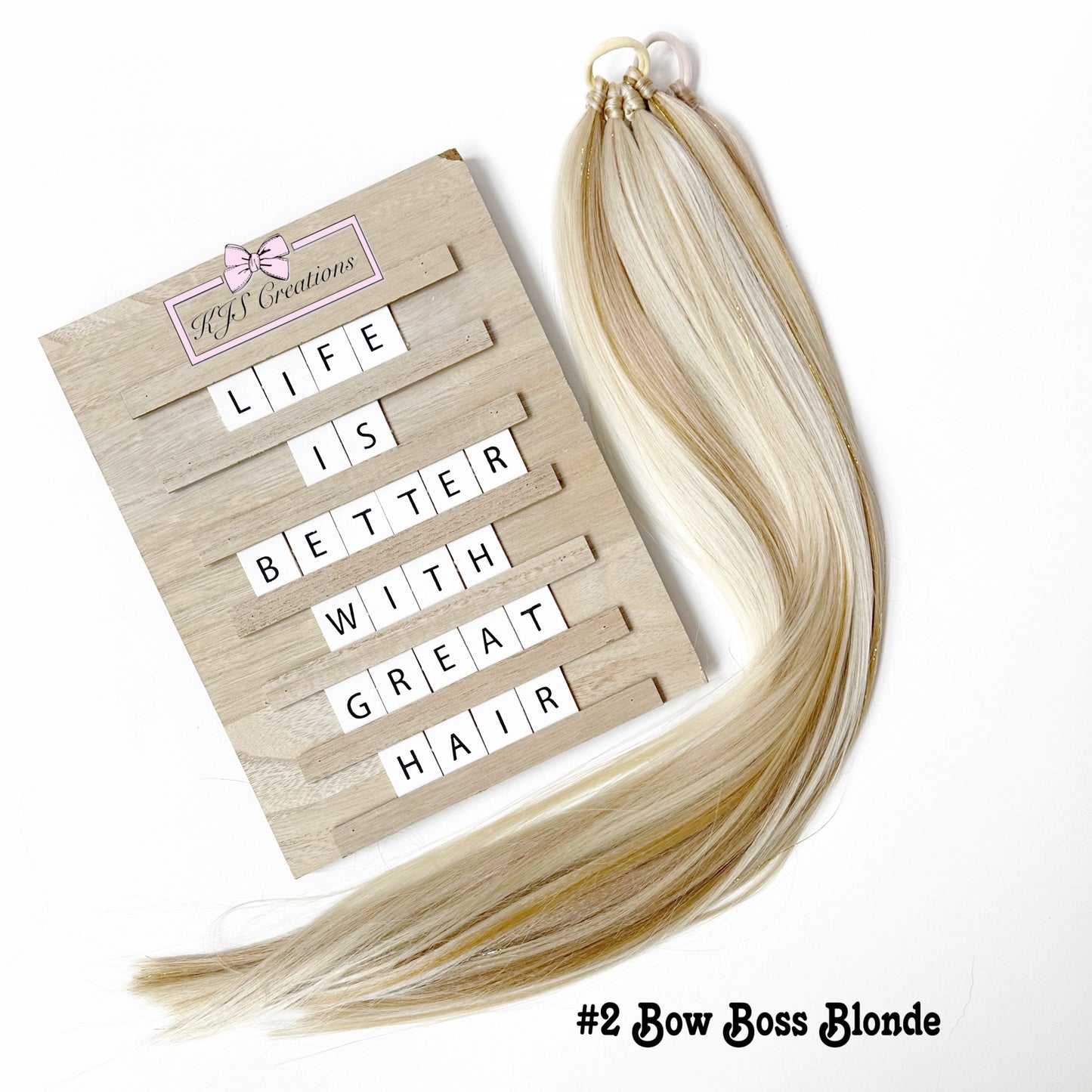 #2 bow boss blonde