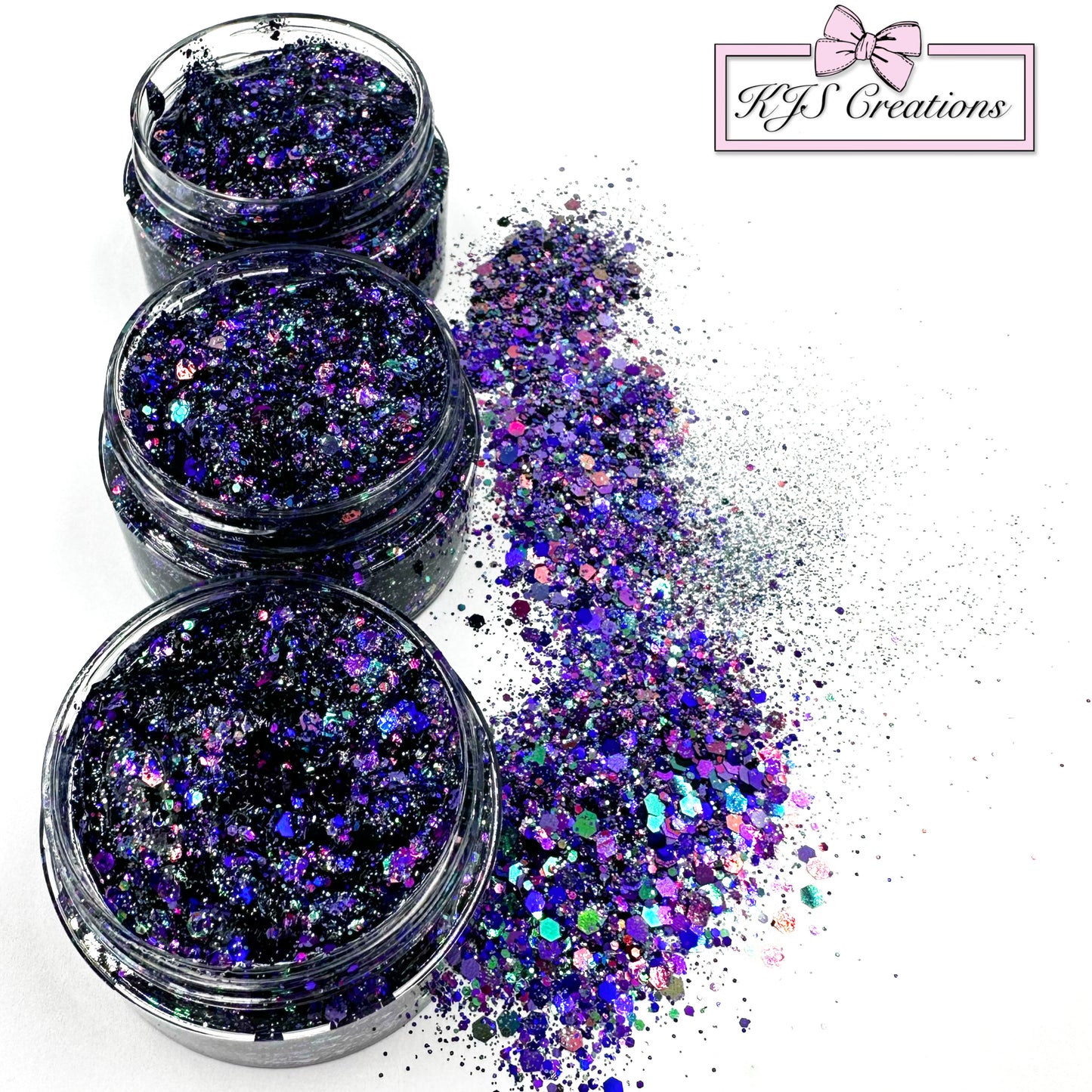 Midnight rain glitter glam