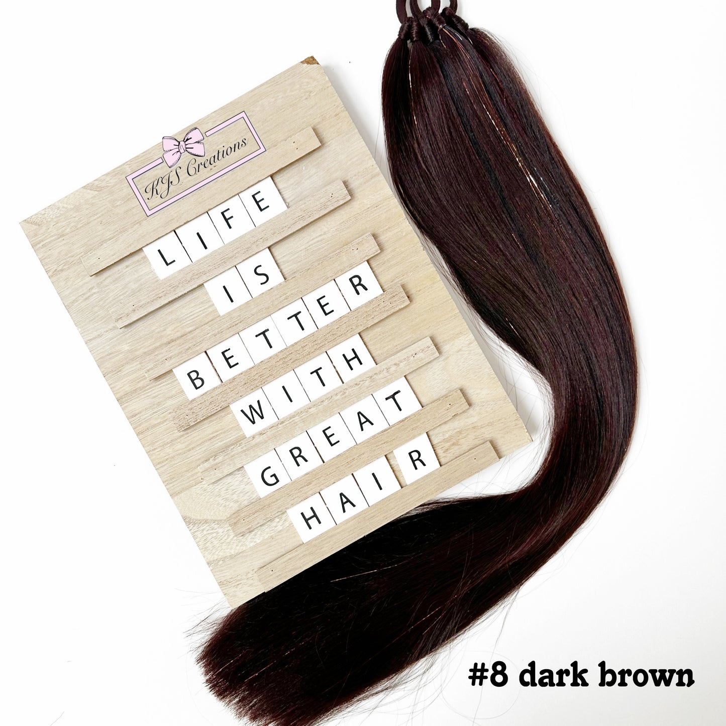 #8 Dark brown