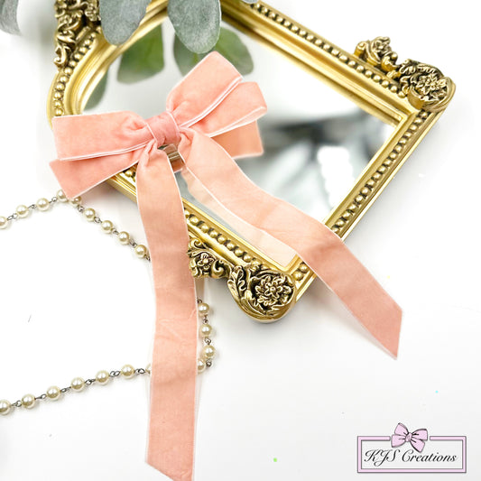 Peach pink magnolia