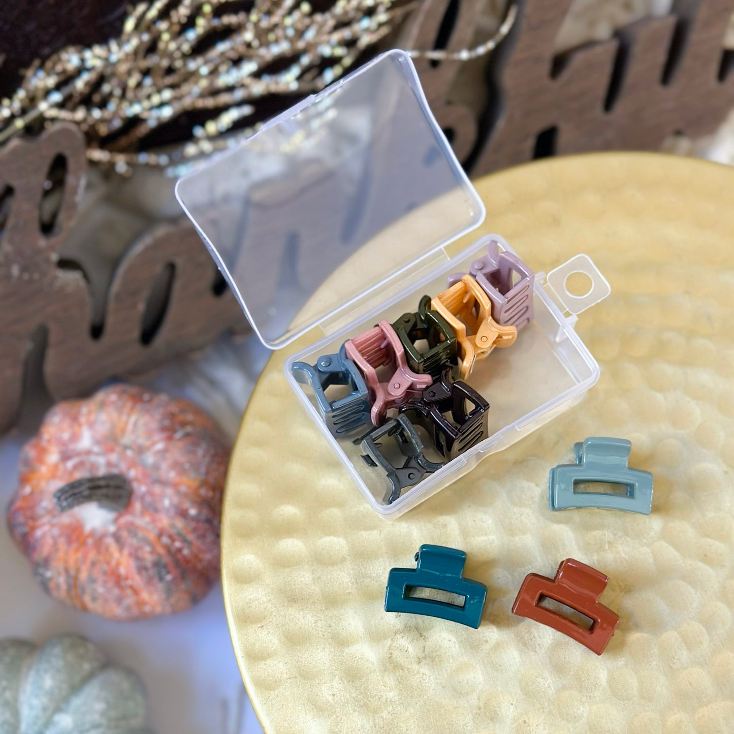 Square fall mini clips
