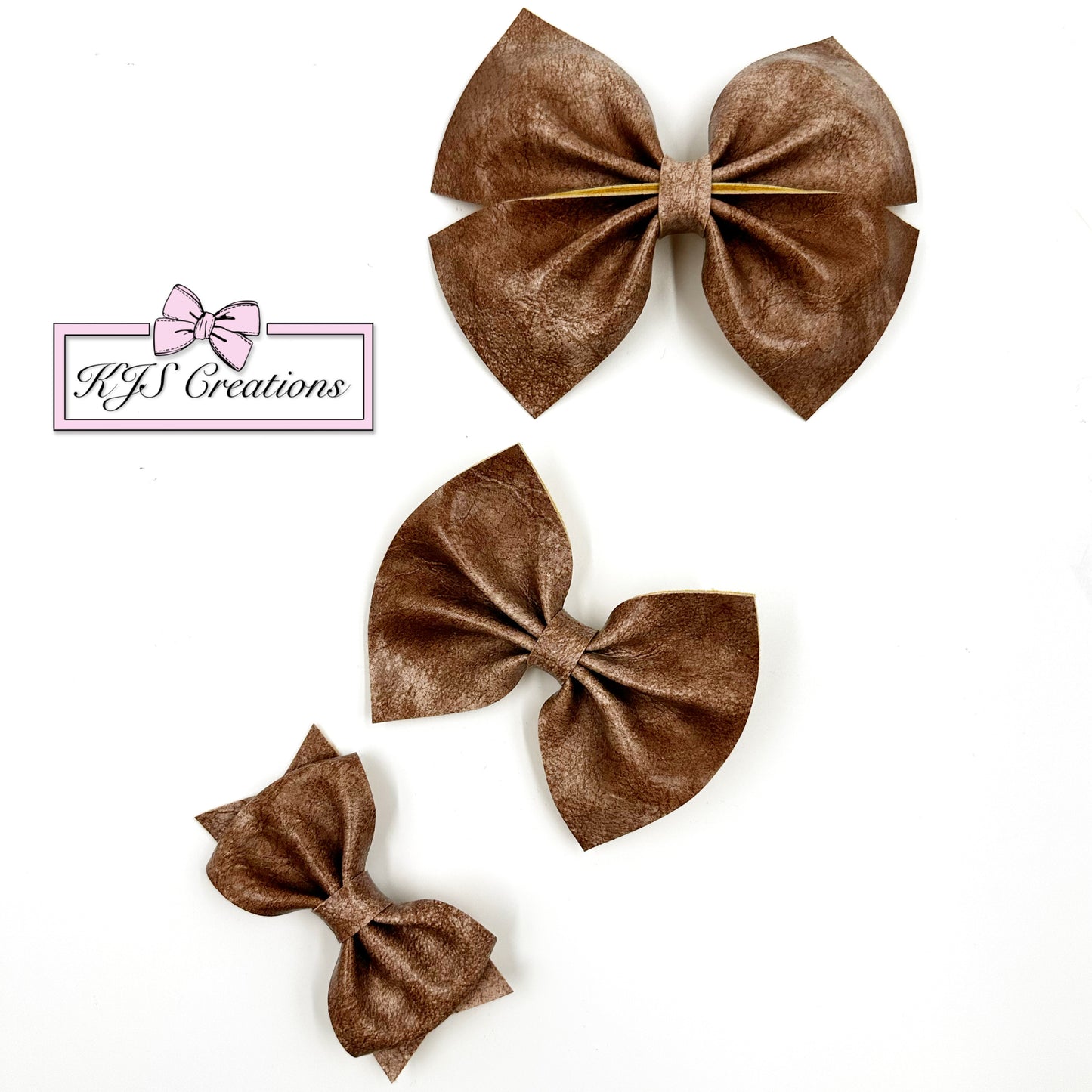 Coffee textured leather