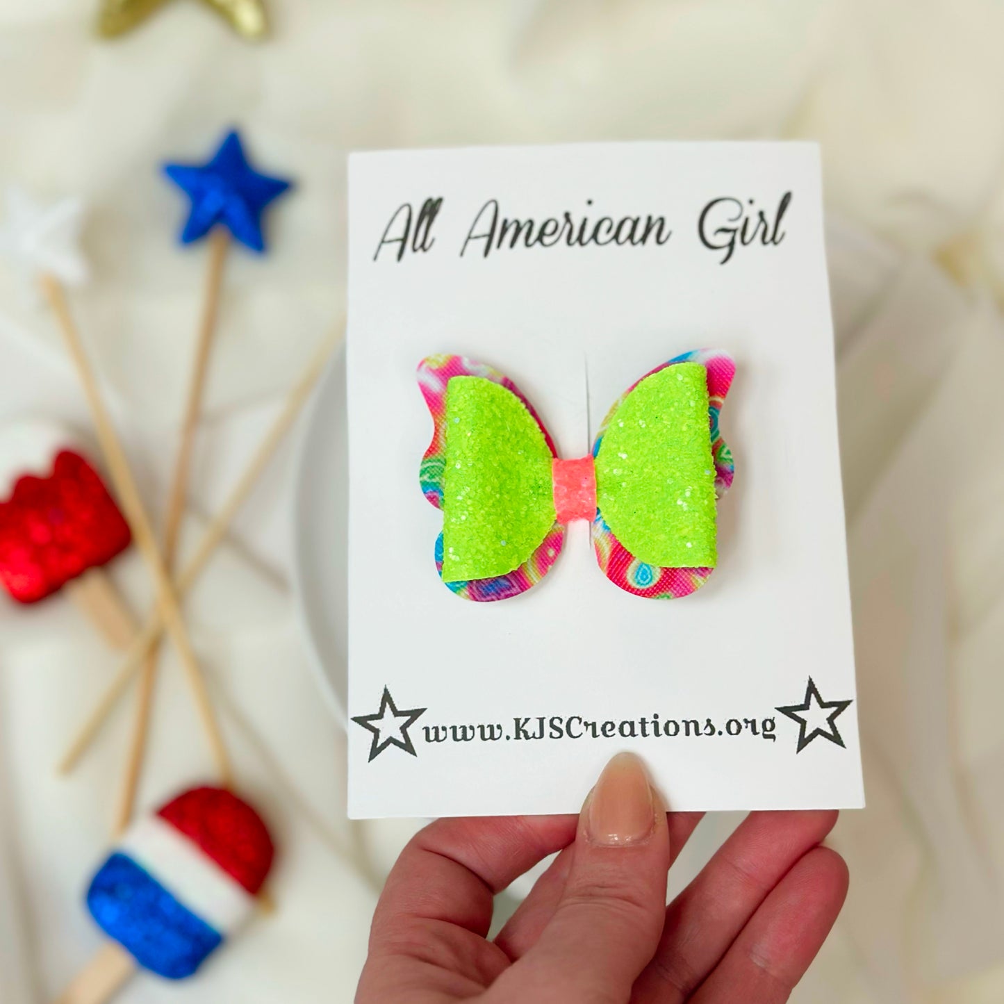 Neon butterfly