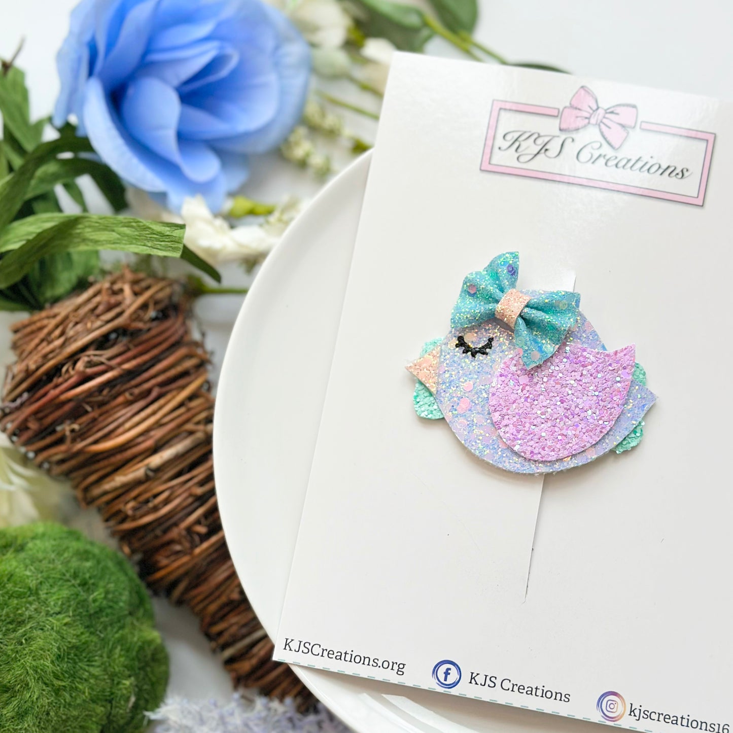 Little birdie center snap clip