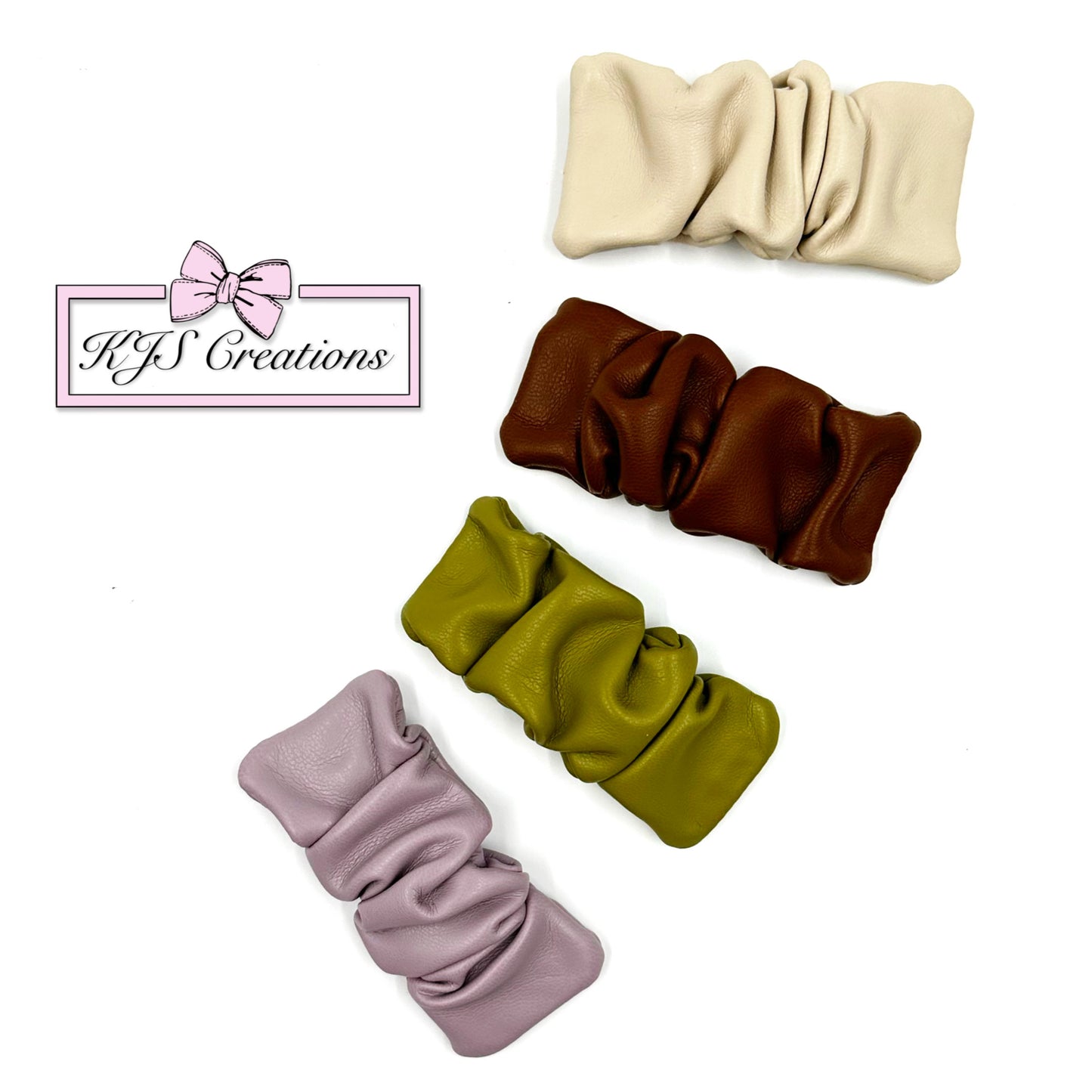 3 inch leather snap clip