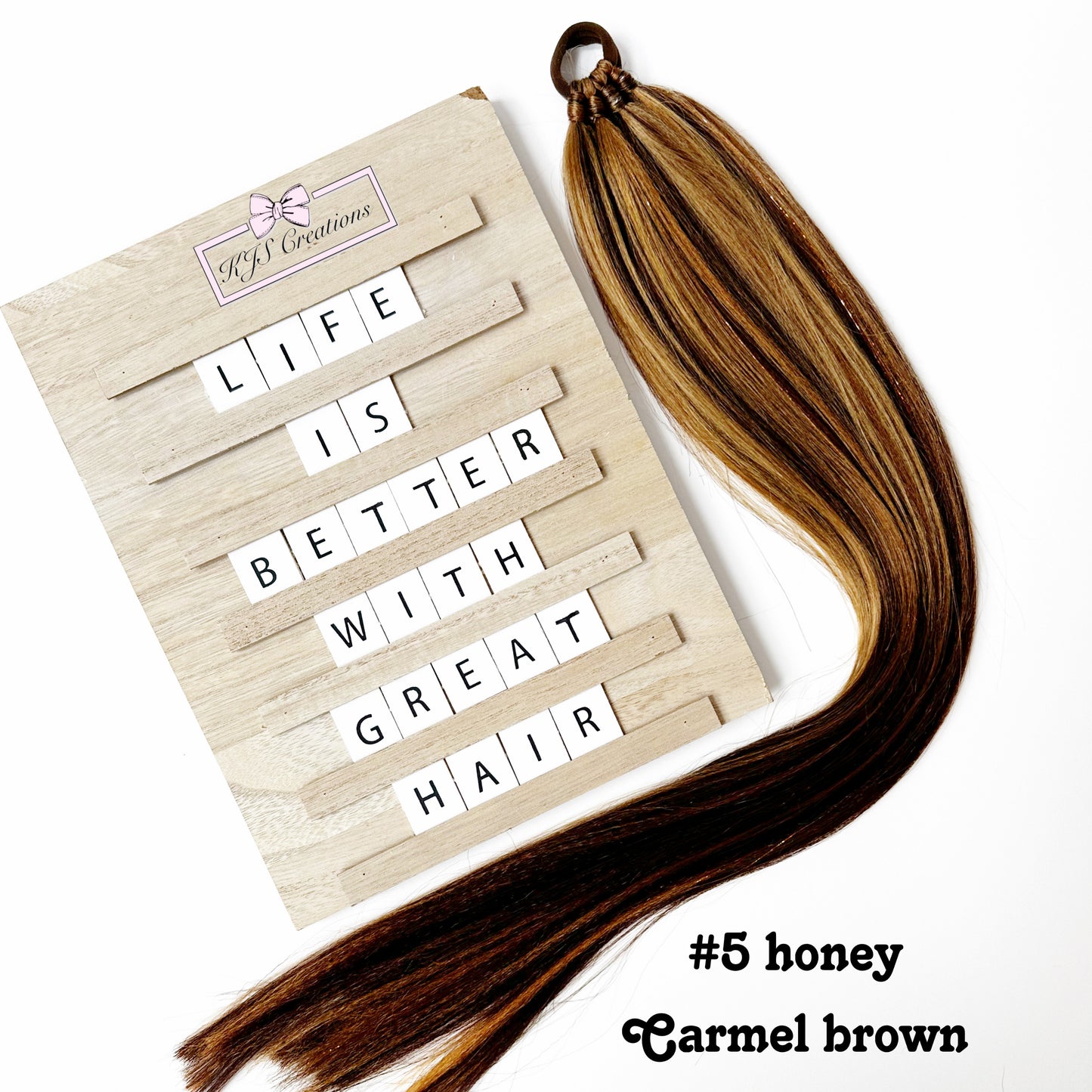#5 honey Carmel brown