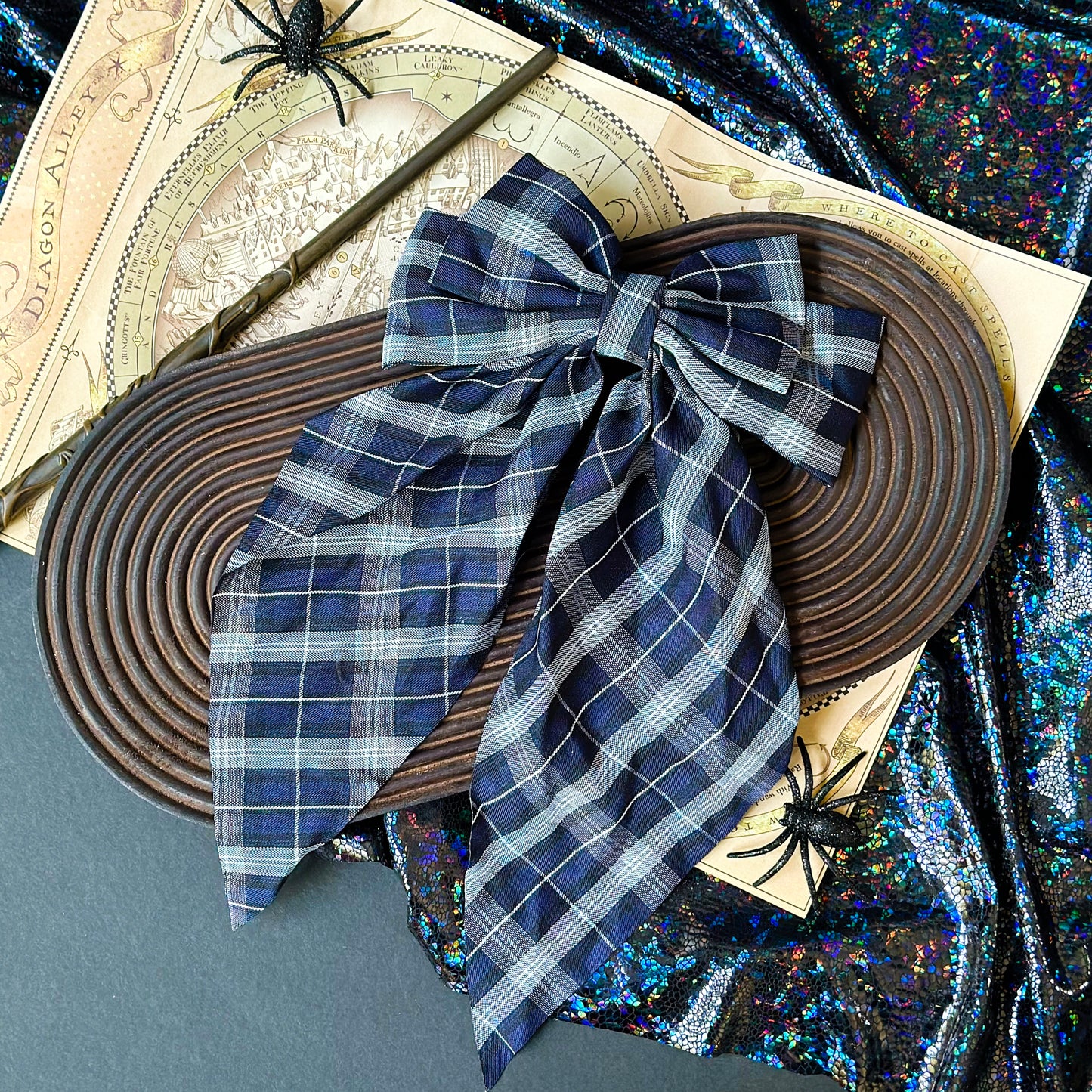 Xl Olivia blue plaid