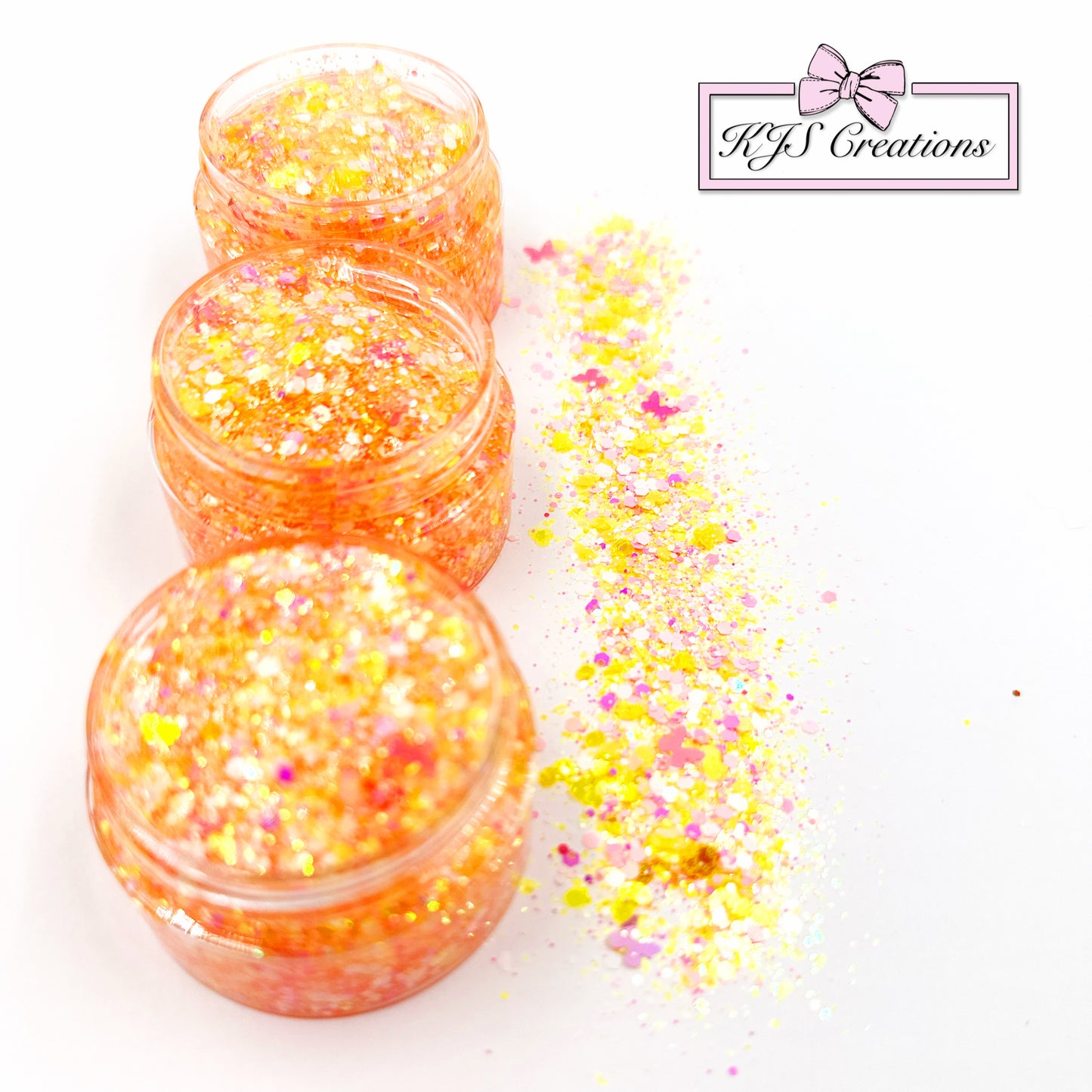 Flutter shy glitter glam