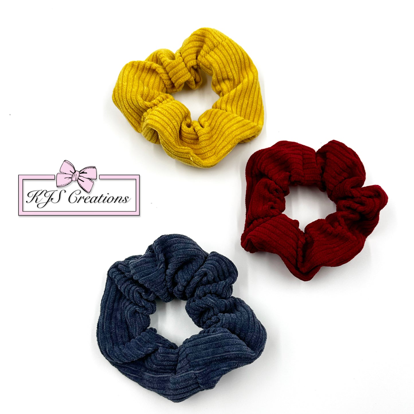 Corduroy scrunchie 