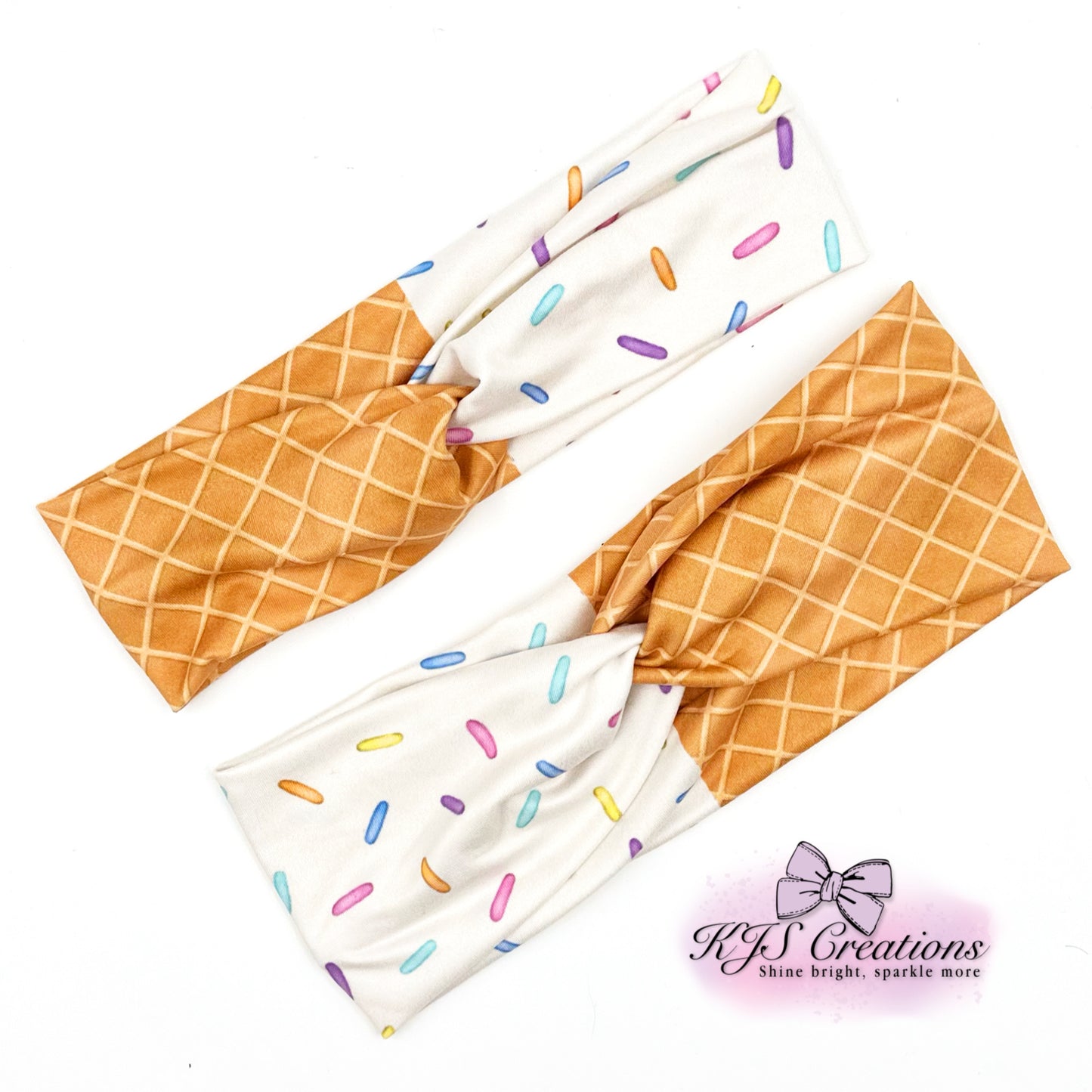 Waffle cone headwrap