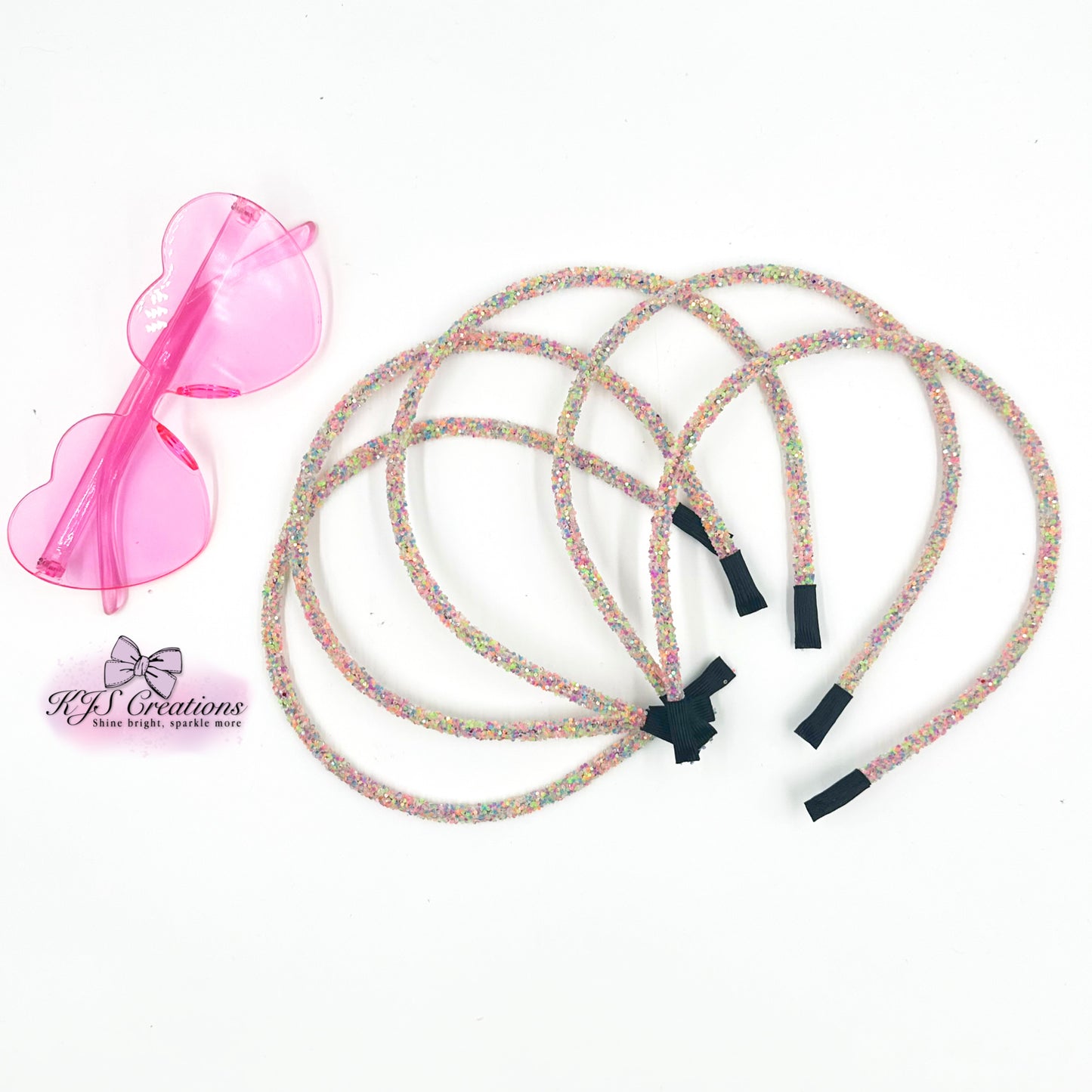 Neon confetti glow in the dark