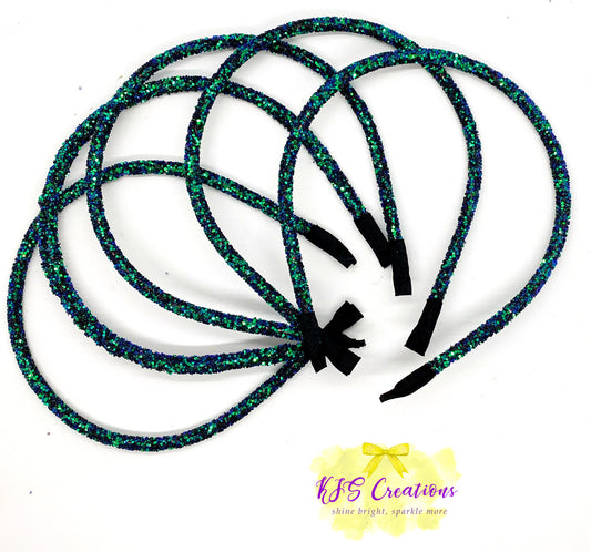 Emerald city glitter band