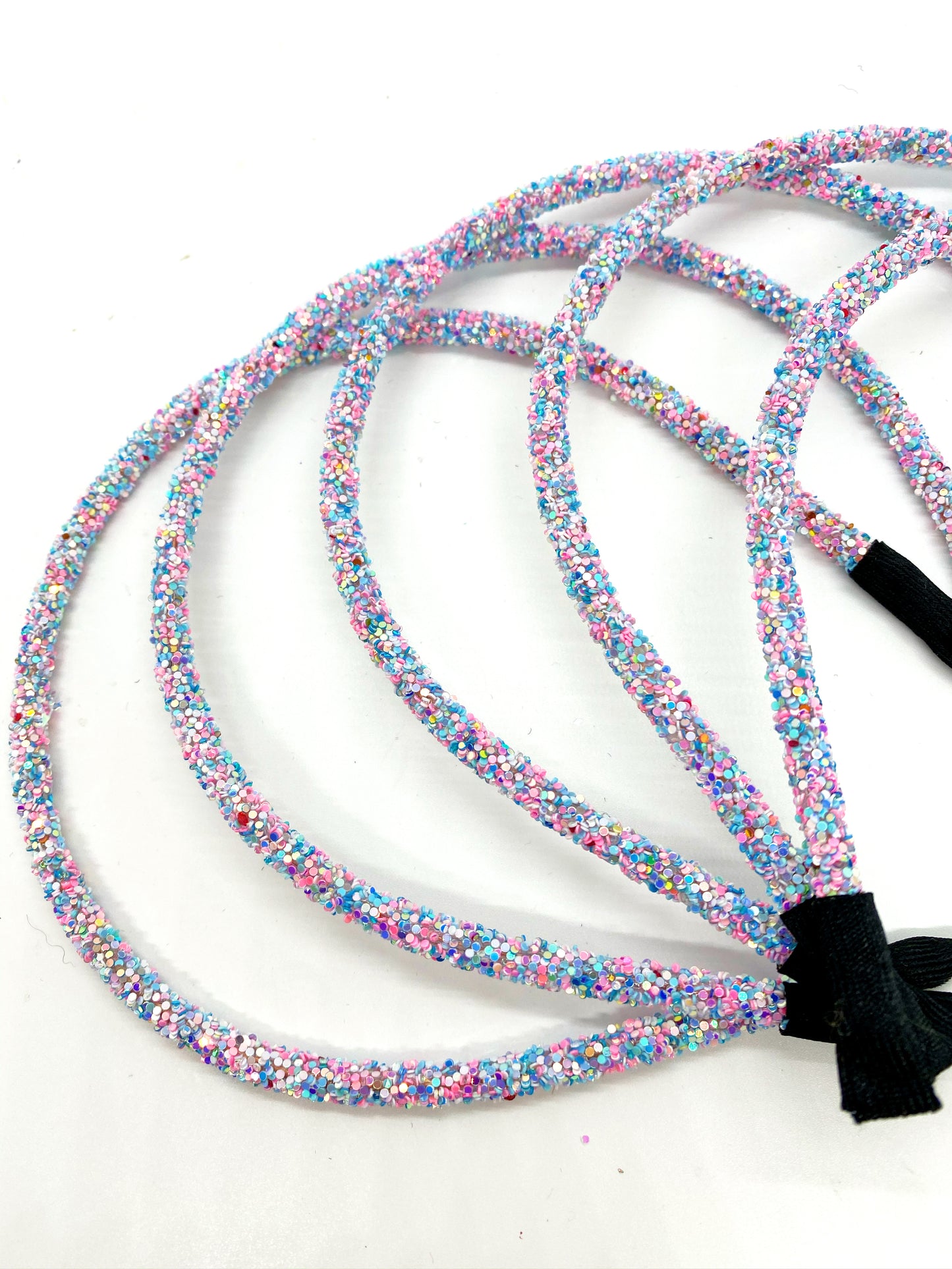 Cotten Candy glitter band