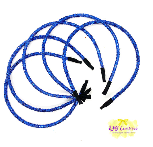 Blue Bird Glitter Band