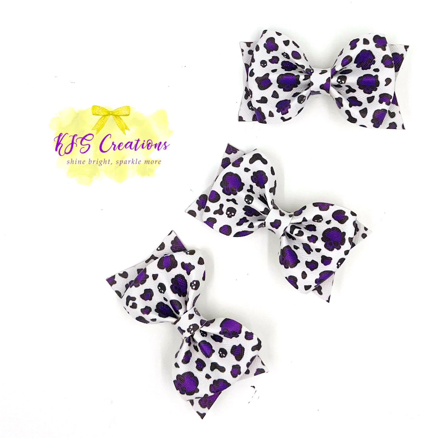 Leopard print skulls mini cat