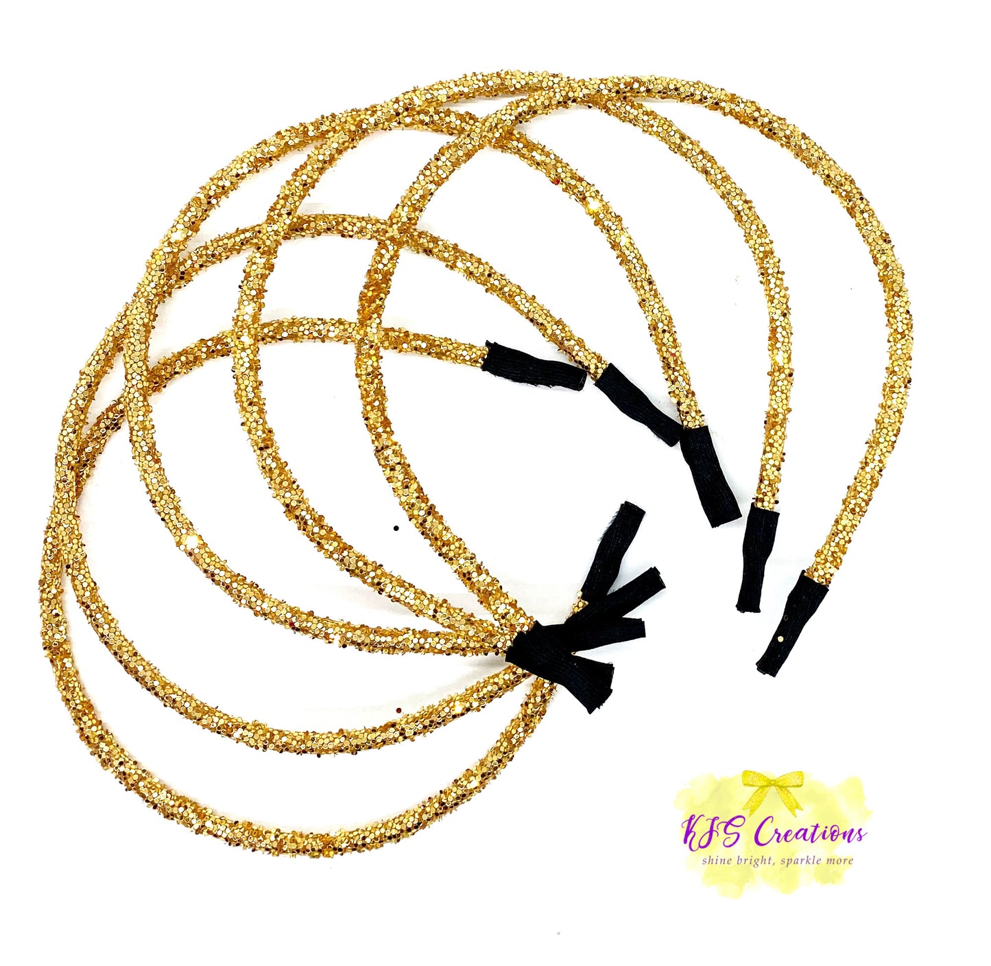 Golden Nugget Glitter Band