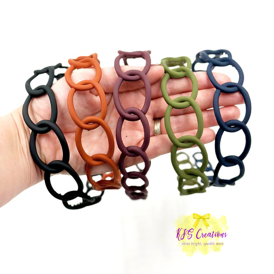 Chain link headbands