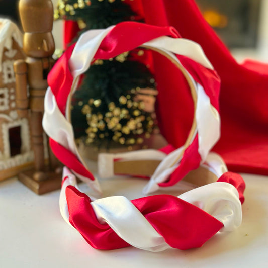 Candy cane headband