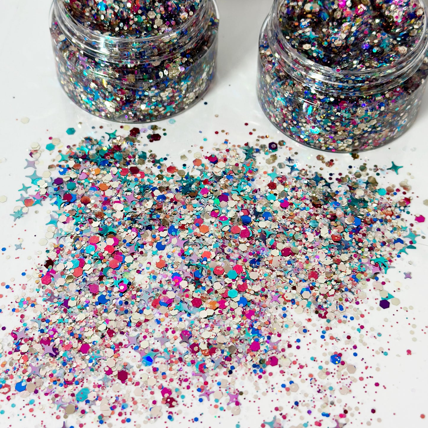 Fireworks glitter glam