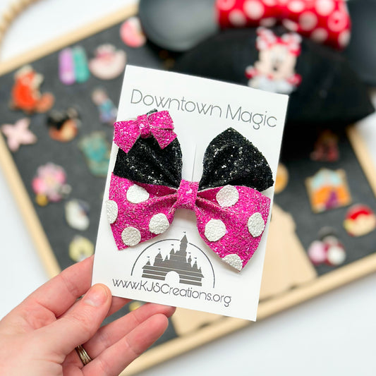 Pink bowtique ears (limited preorder)