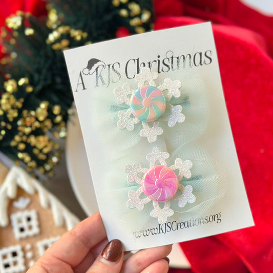 Peppermint candy piggies