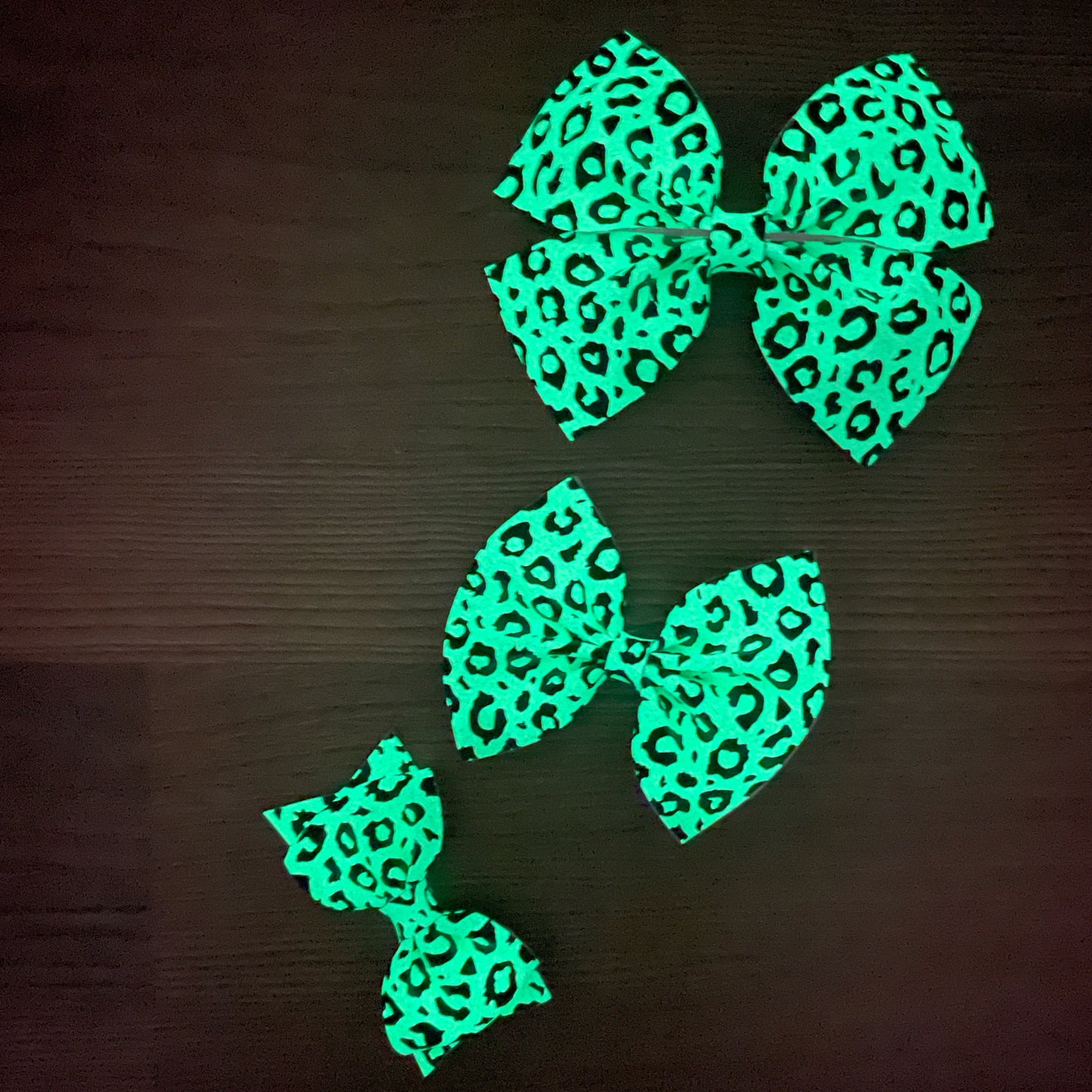 Glow in the dark leopard